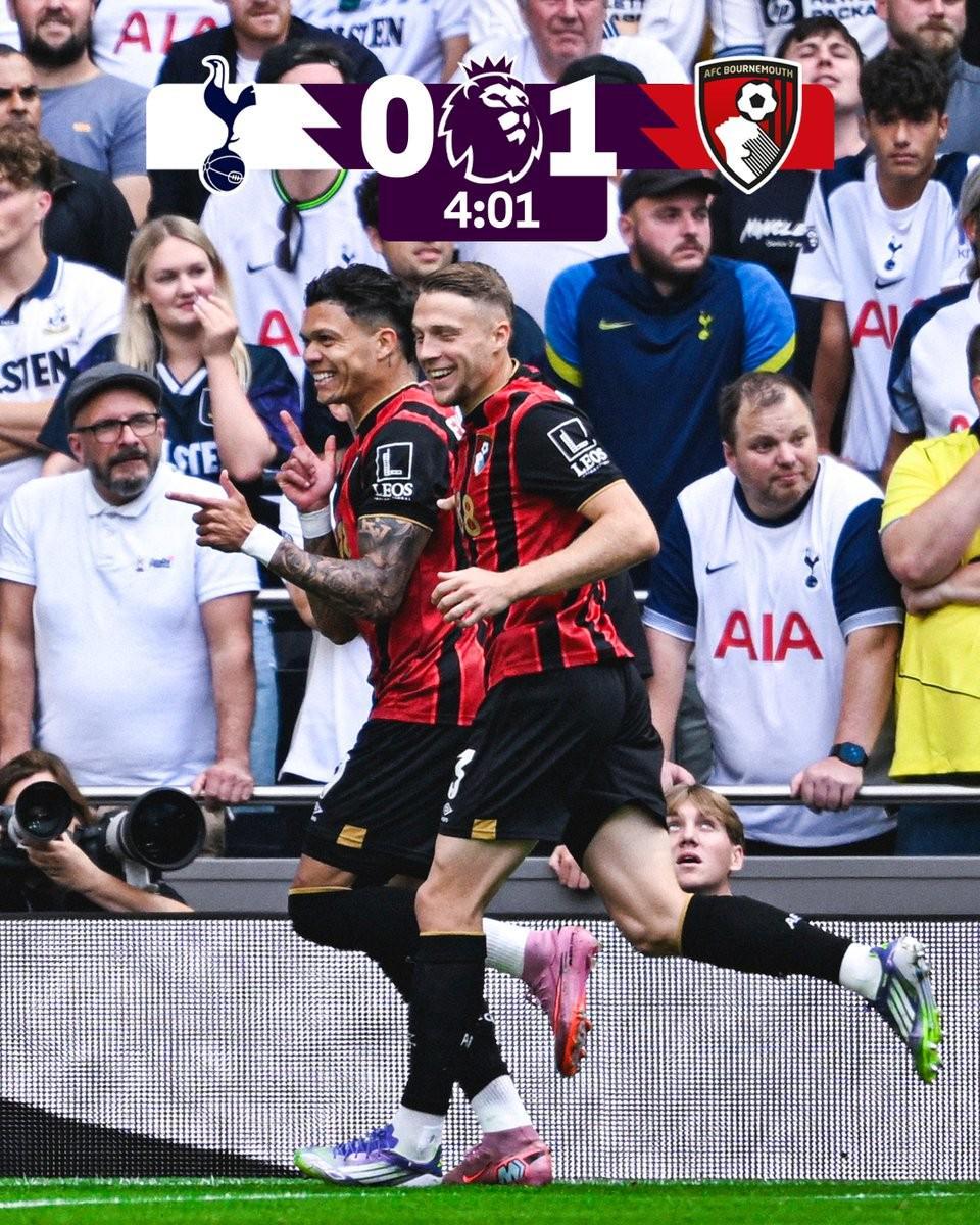 热刺城门失守，本赛季英超零丢球的球队只剩下阿森纳